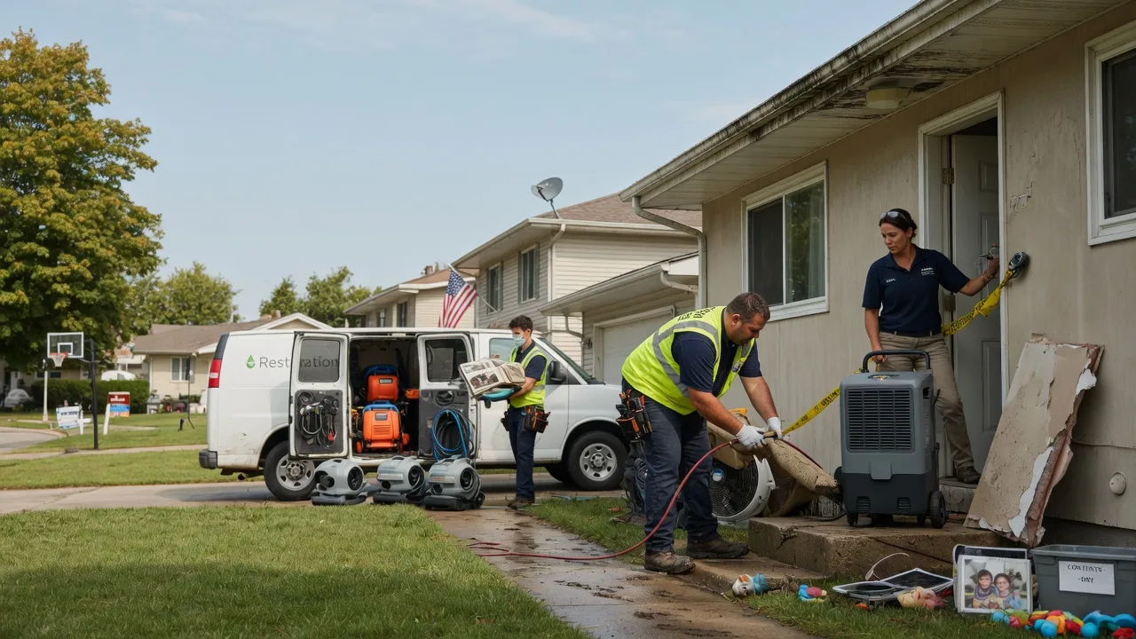 Water Damage Restoration in Pekin, ND near me